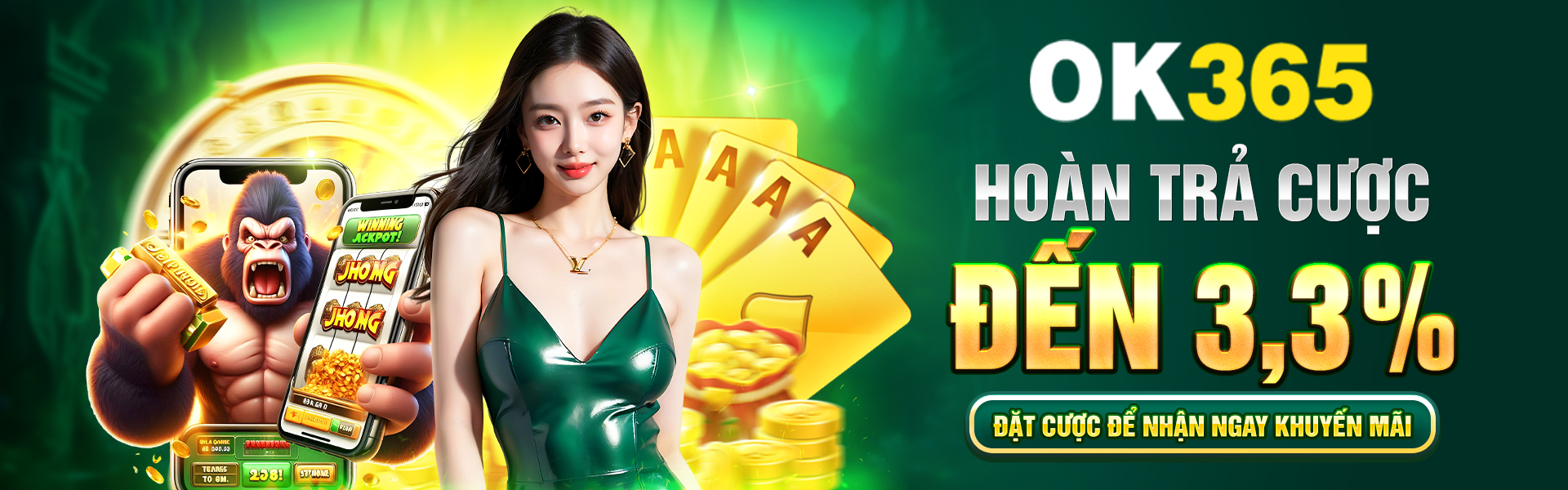 hoàn trả cược đến 3,3% đặt cược để nhận ngay khuyến mãi